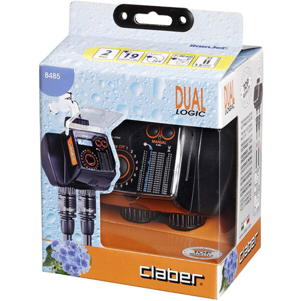 Programmatore Dual Logic Claber-8485 packaging