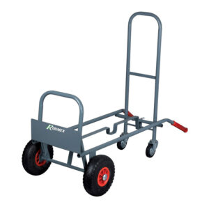 Carrello 2in1 Portapacchi Ribimex PRCD2P Acciaio 2 posizioni pieghevole 250Kg