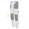 Pantalone da lavoro elasticizzato ISSA 8730B bianco varie misure