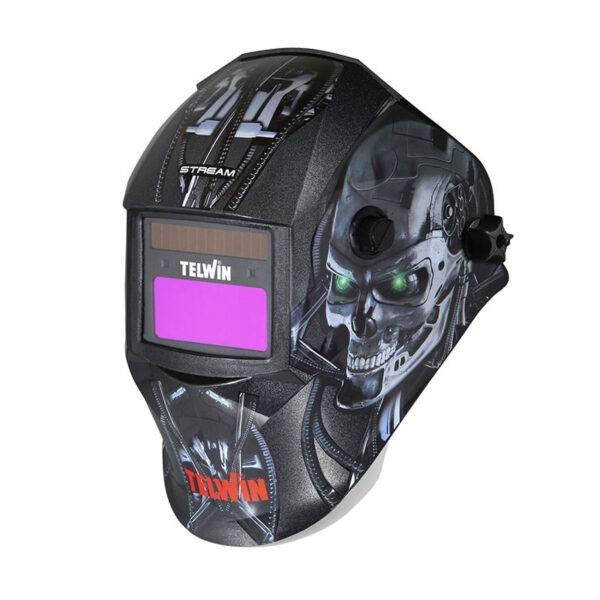 Maschera per saldare autoscurante Telwin Stream Robot professionale mma/mig-mag/tig