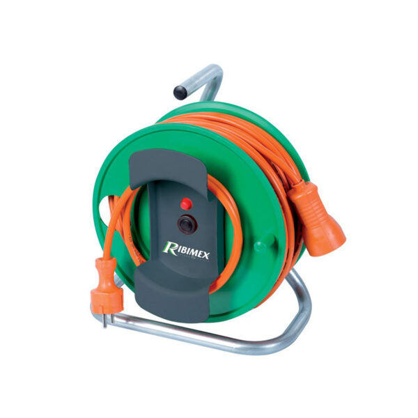 Avvolgicavo elettrico giardino ribimex 25mt PRMAJORJP253