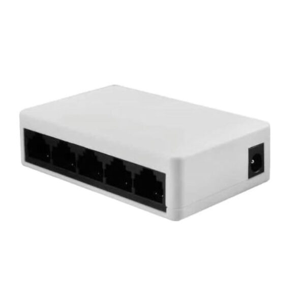 Switch DiProgress 5 porte Gigabit Ethernet 10/100 Bianco DPNS05TP