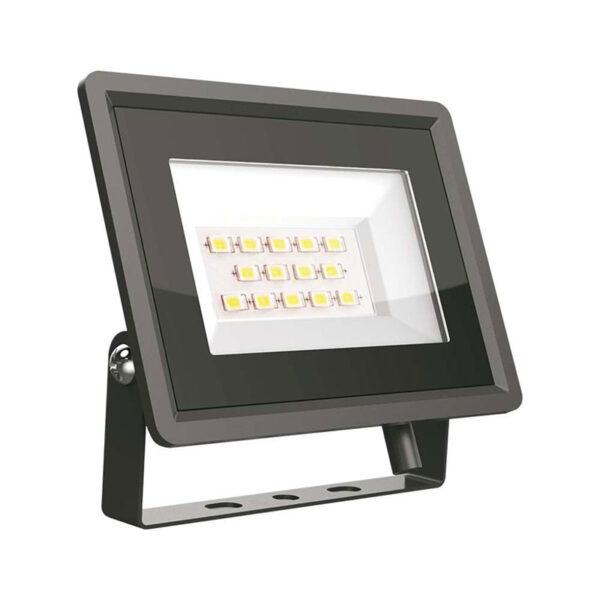 V-TAC Faro LED SMD 10W F-Series con Driver IC Integrato Nero 6500K IP65